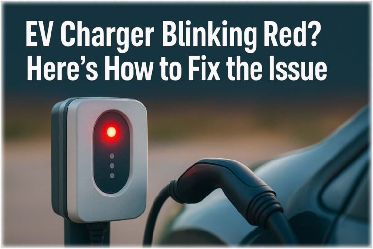 EV Charger Blinking Red Here's How to Fix the Issue