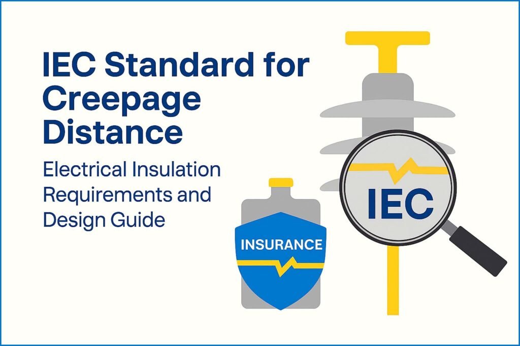 IEC Standard for Creepage Distance – Electrical Insulation Requirements and Design Guide 1 IEC Standard for Creepage Distance – Electrical Insulation Requirements and Design Guide
