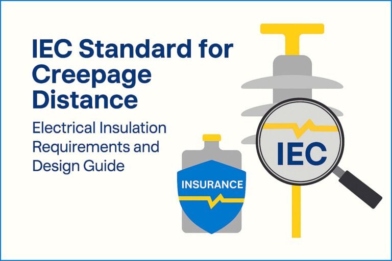 IEC Standard for Creepage Distance – Electrical Insulation Requirements and Design Guide 2 IEC Standard for Creepage Distance – Electrical Insulation Requirements and Design Guide