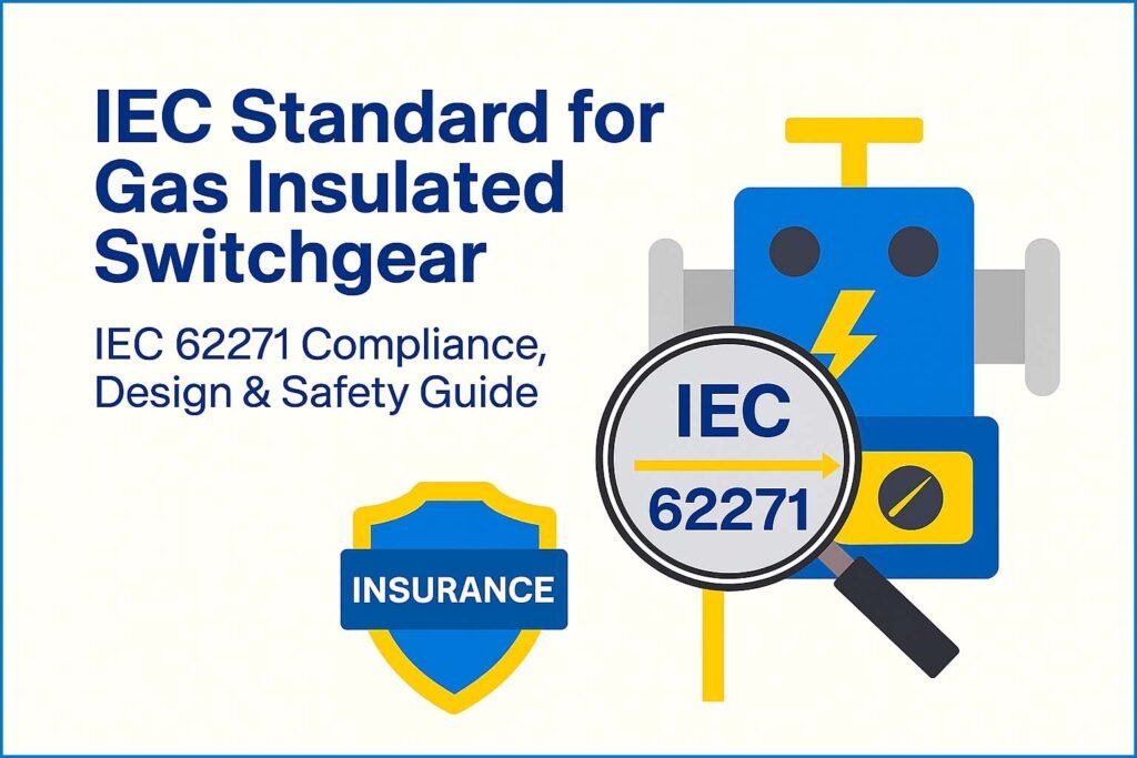 IEC Standard for Gas Insulated Switchgear – IEC 62271 Compliance, Design & Safety Guide 1 IEC Standard for Gas Insulated Switchgear – IEC 62271 Compliance, Design & Safety Guide