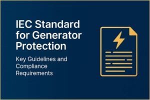 IEC Standard For Generator Protection – Key Guidelines And Compliance ...