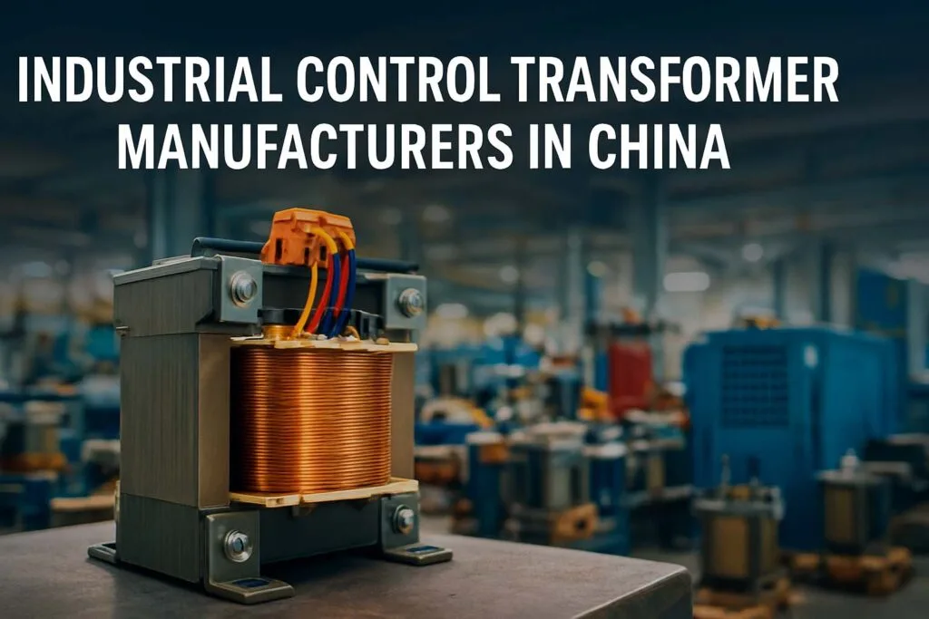 Industrial Control Transformer Manufacturers in China
