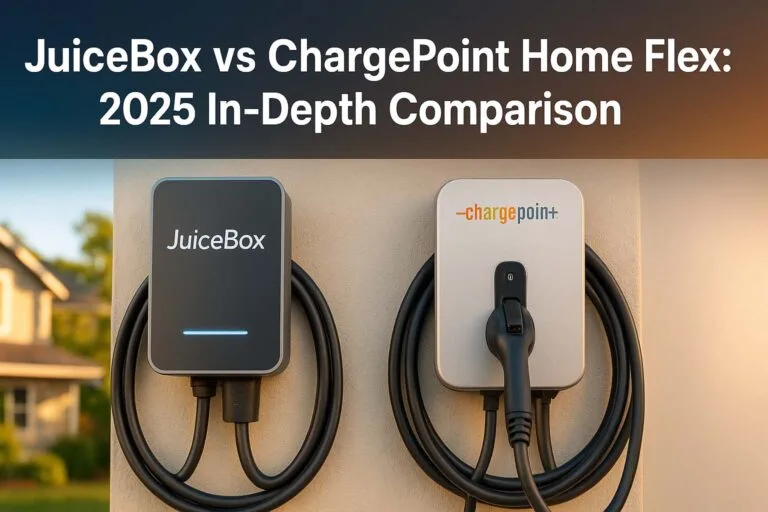 JuiceBox vs ChargePoint Home Flex: 2025 In-Depth Comparison