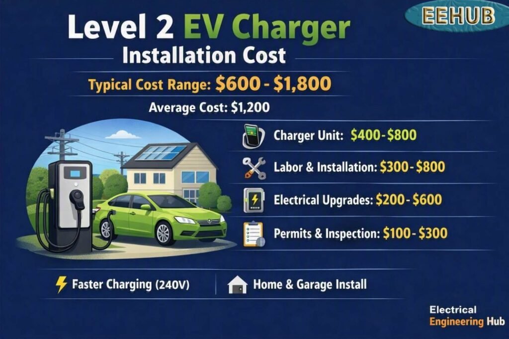 Level 2 EV Charger Installation Cost