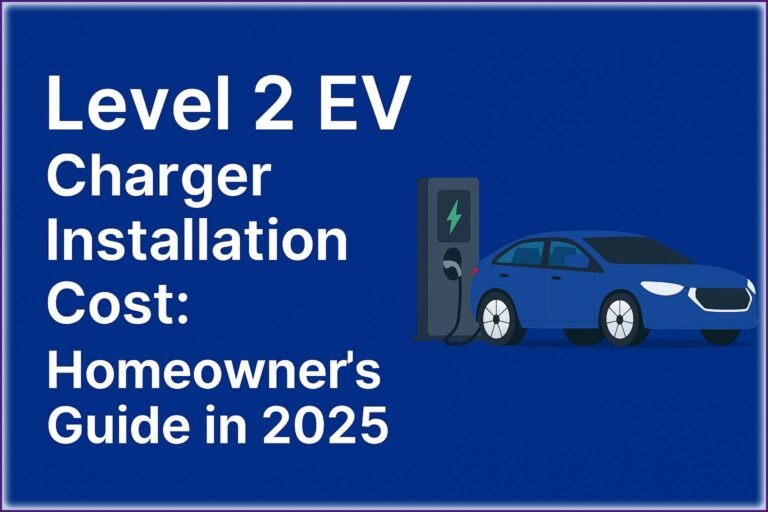 Level 2 EV Charger Installation Cost: Homeowner’s Guide in 2025