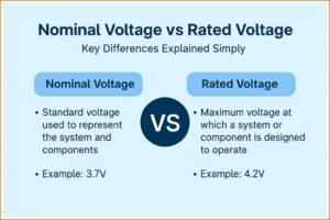 Home 23 Nominal Voltage vs Rated Voltage – Key Differences Explained Simply