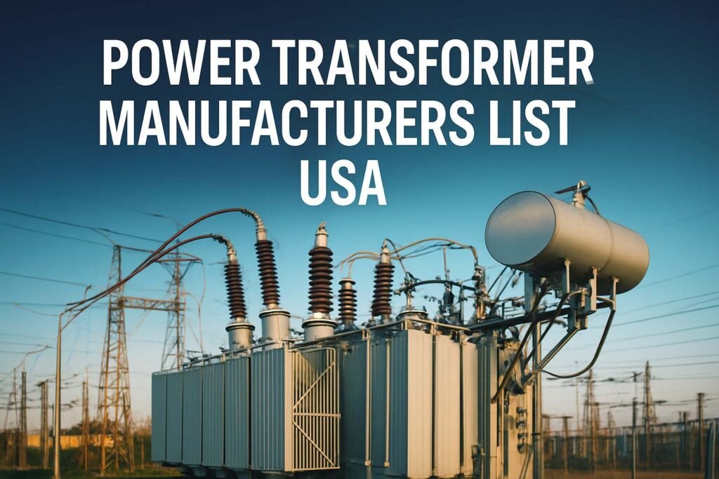 Power Transformer Manufacturers List USA – Top Companies Supplying Reliable Power Solutions 1 Power Transformer Manufacturers List USA – Top Companies Supplying Reliable Power Solutions