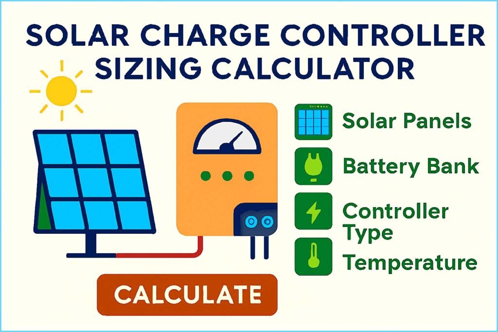 Solar Charge Controller Sizing Calculator: Important Tool 1 Solar Charge Controller Sizing Calculator: Important Tool