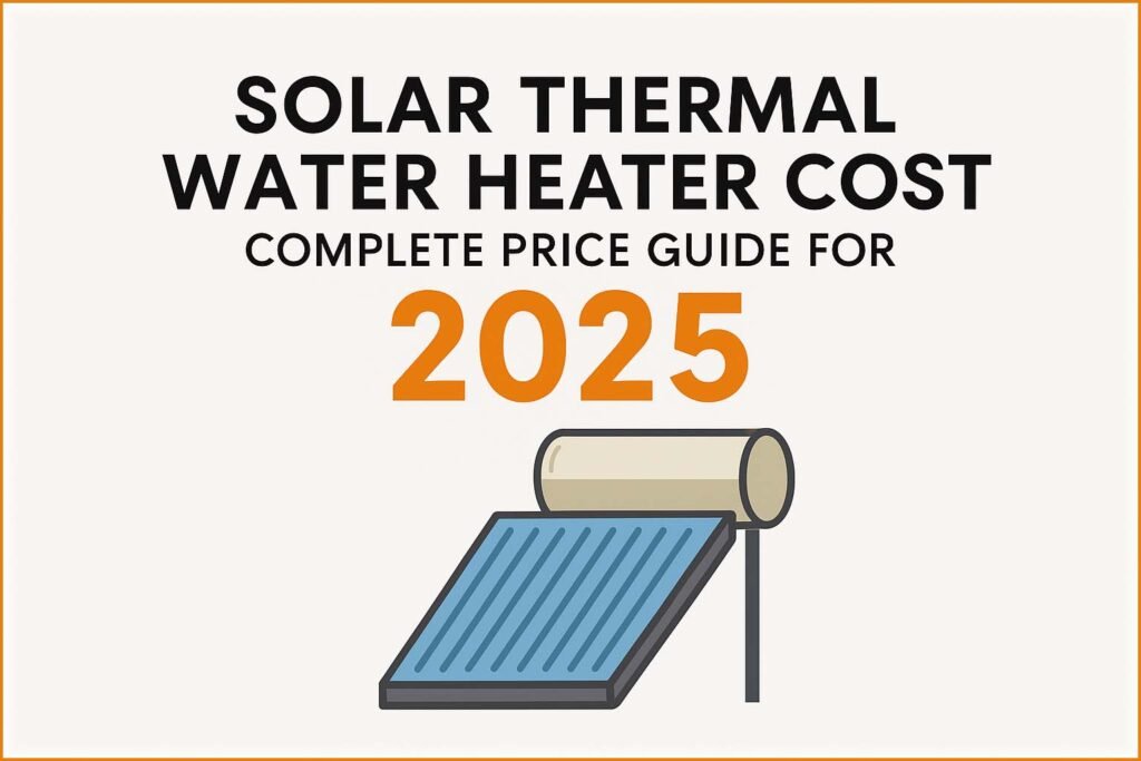 Solar Thermal Water Heater Cost – Complete Price Guide for 2025 1 Solar Thermal Water Heater Cost – Complete Price Guide for 2025