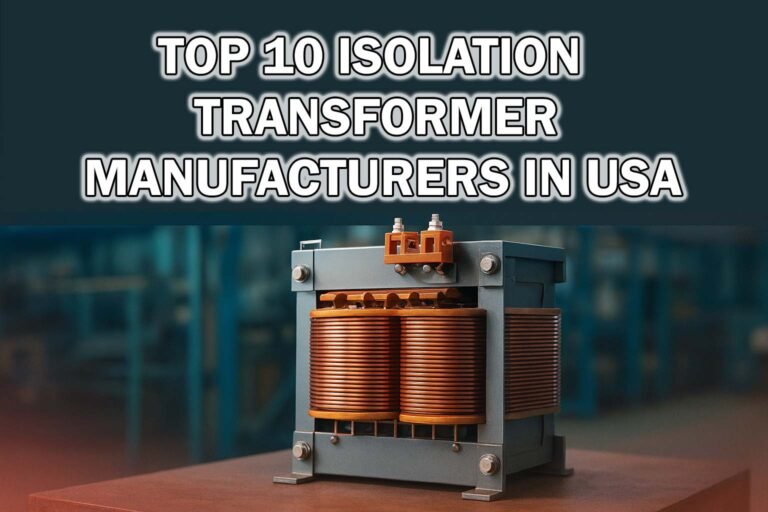 Top 10 Isolation Transformer Manufacturers in USA 2 Top 10 Isolation Transformer Manufacturers in USA