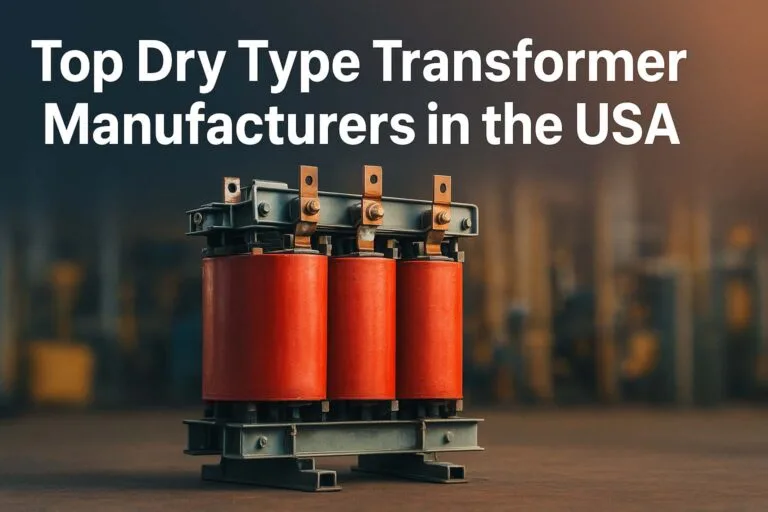 Top Dry Type Transformer Manufacturers in the USA 8 Top Dry Type Transformer Manufacturers in the USA