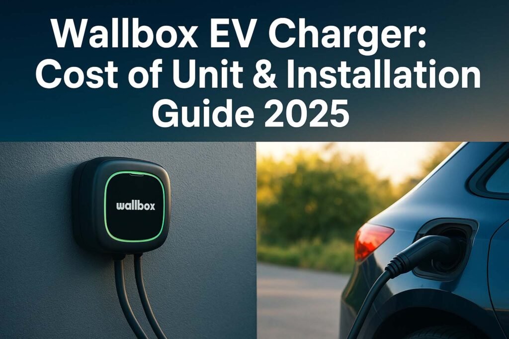 Wallbox EV Charger: Cost of Unit & Installation Guide 2025 1 Wallbox EV Charger Cost of Unit and Installation Guide 2025