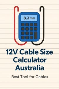 12V Cable Size Calculator Australia Best Tool for Cables