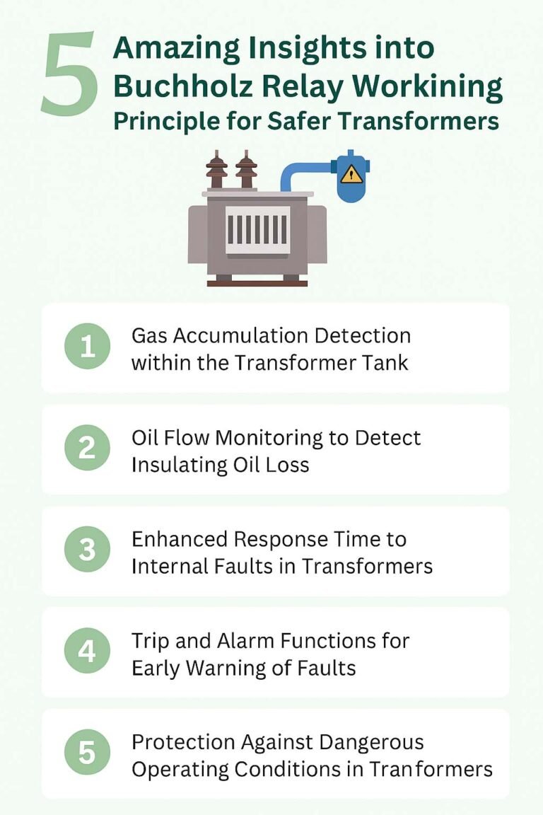5 Amazing Insights into Buchholz Relay Working Principle for Safer Transformers