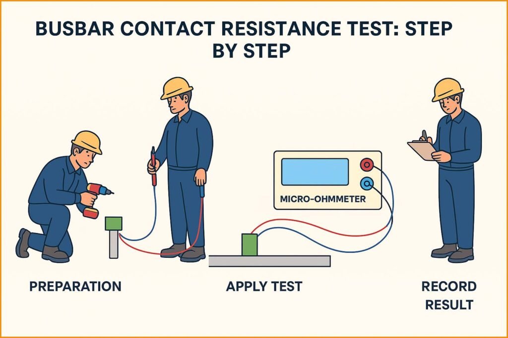 Busbar Contact Resistance Test: Step by Step Guide 1 Busbar Contact Resistance Test: Step by Step