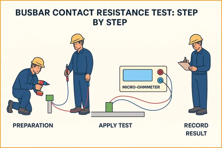 Busbar Contact Resistance Test: Step by Step Guide 14 Busbar Contact Resistance Test: Step by Step