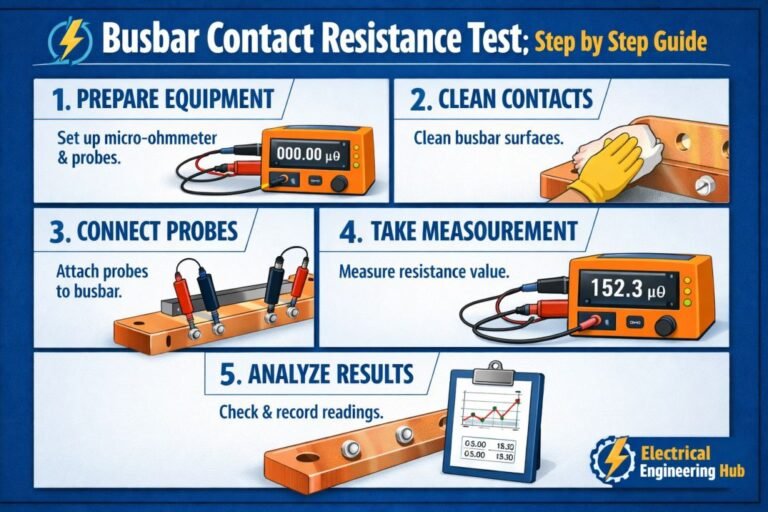 Busbar Contact Resistance Test Step by Step Guide