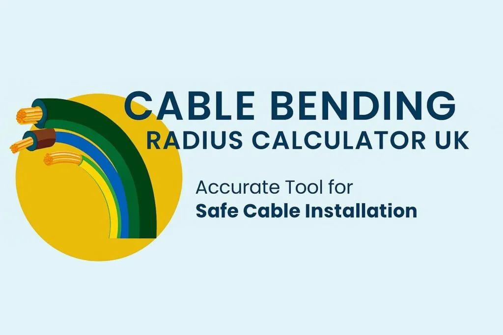 Cable Bending Radius Calculator UK – Accurate Tool for Safe Cable Installation 1 Cable Bending Radius Calculator UK – Accurate Tool for Safe Cable Installation