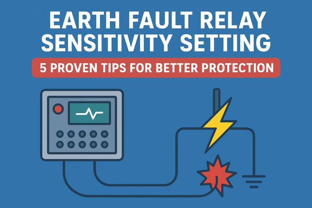 Earth Fault Relay Sensitivity Setting: 5 Proven Tips for Better Protection 1 Earth Fault Relay Sensitivity Setting 5 Proven Tips for Better Protection