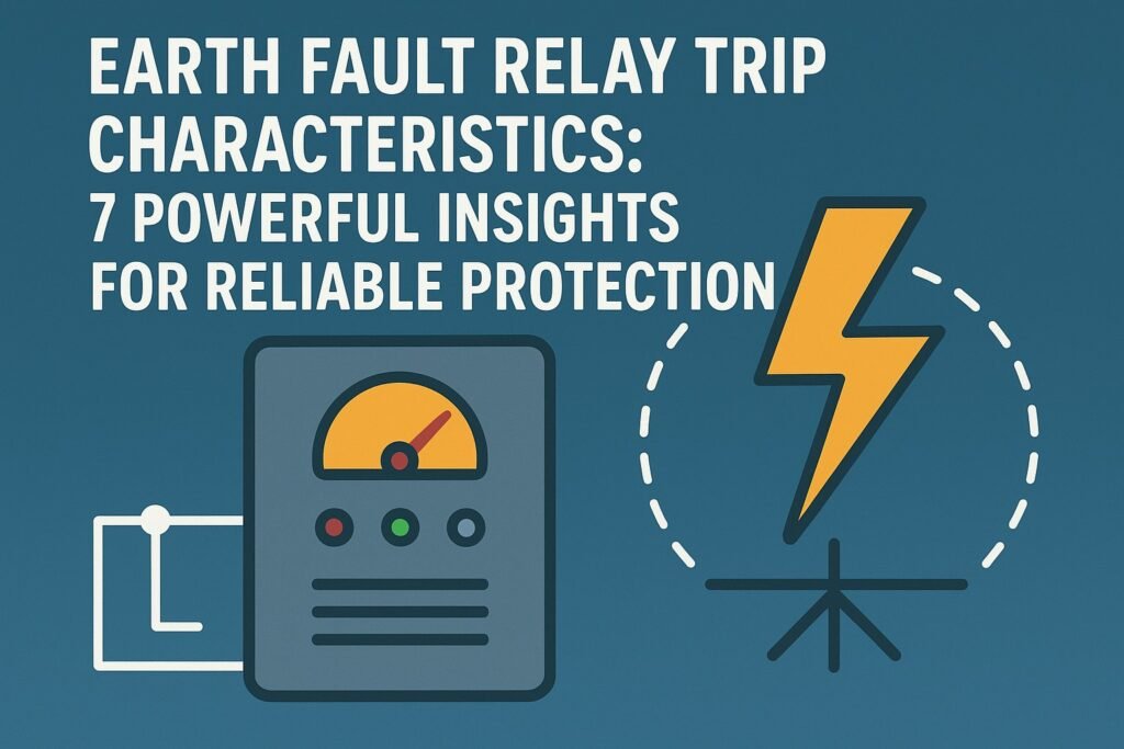 Earth Fault Relay Trip Characteristics: 7 Powerful Insights for Reliable Protection 1 Earth Fault Relay Trip Characteristics: 7 Powerful Insights for Reliable Protection