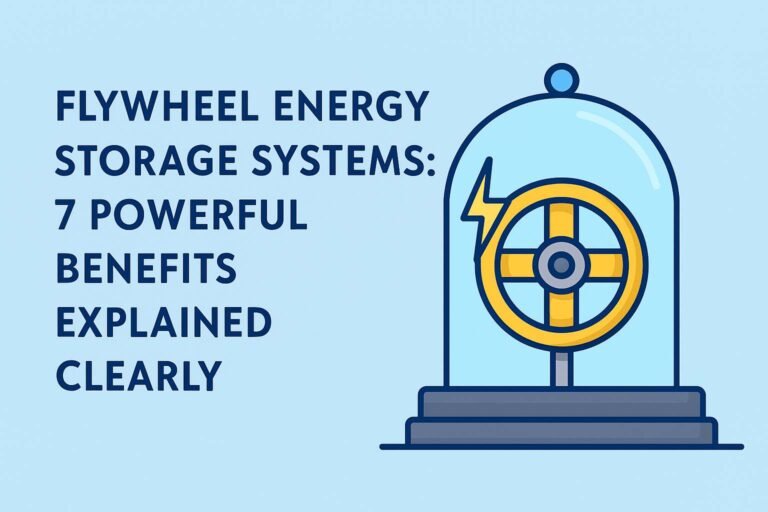 Flywheel Energy Storage Systems: 7 Powerful Benefits Explained Clearly