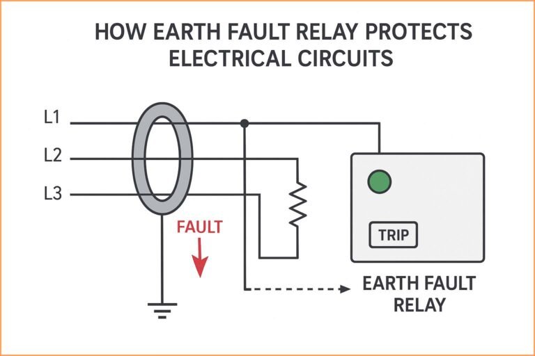 How Does Earth Fault Relay Protect Electrical Circuits? Complete Guide to Ground Fault Protection