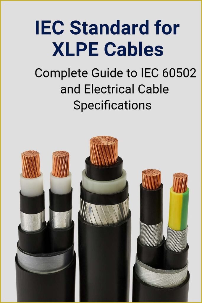 IEC Standard for XLPE Cables – Complete Guide to IEC 60502 and Electrical Cable Specifications