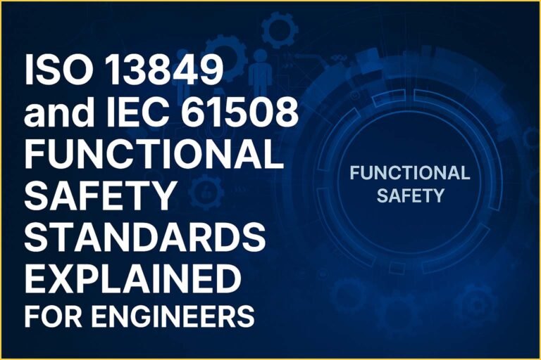 ISO 13849 and IEC 61508 – Functional Safety Standards Explained for Engineers
