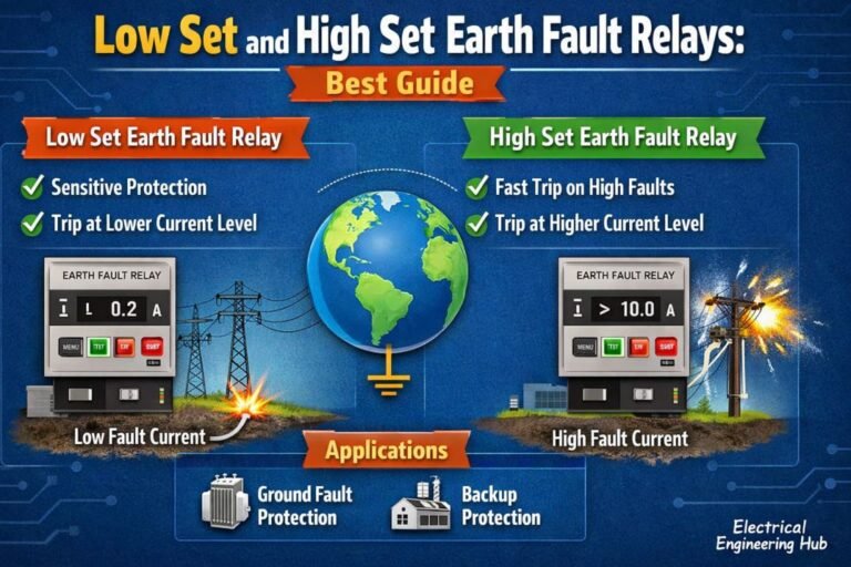 Low Set and High Set Earth Fault Relays Best Guide