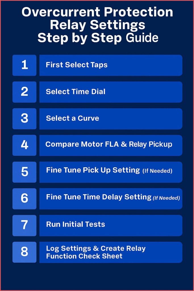 Overcurrent Relay Testing Procedure: Step by Step 