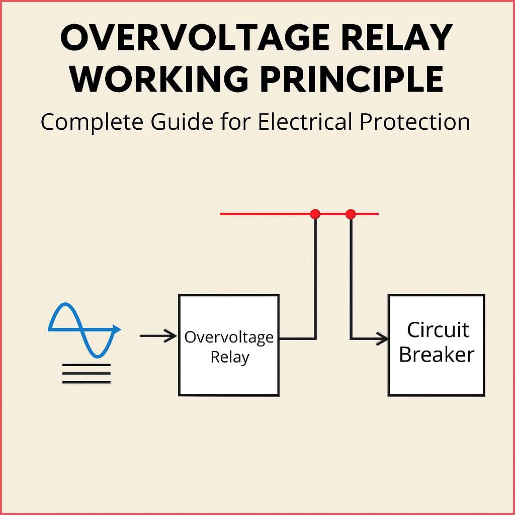 Overvoltage Relay Working Principle: Complete Guide for Electrical Protection