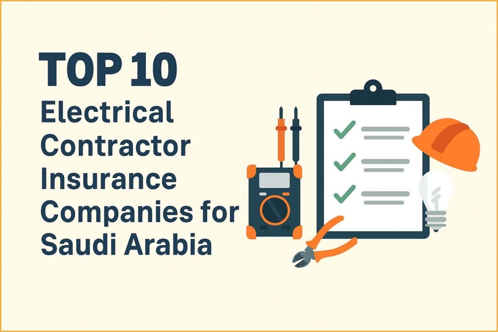 TOP 10 Electrical Contractor Insurance Companies for Saudi Arabia