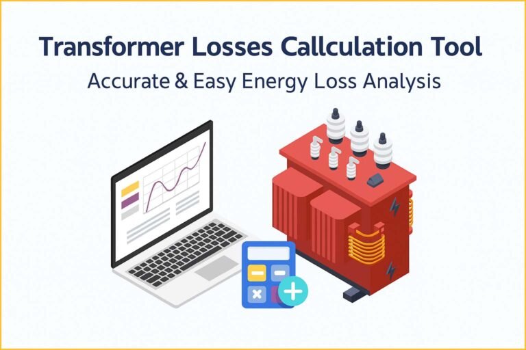 Transformer Losses Calculation Tool – Accurate & Easy Energy Loss Analysis