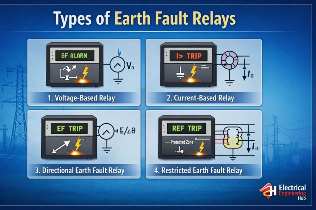 Types of Earth Fault Relays 1 Types of Earth Fault Relays