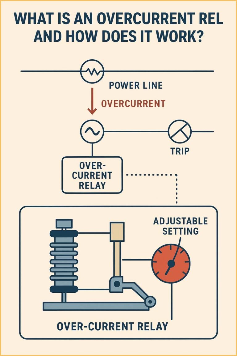 What is an Overcurrent Relay and How Does It Work?