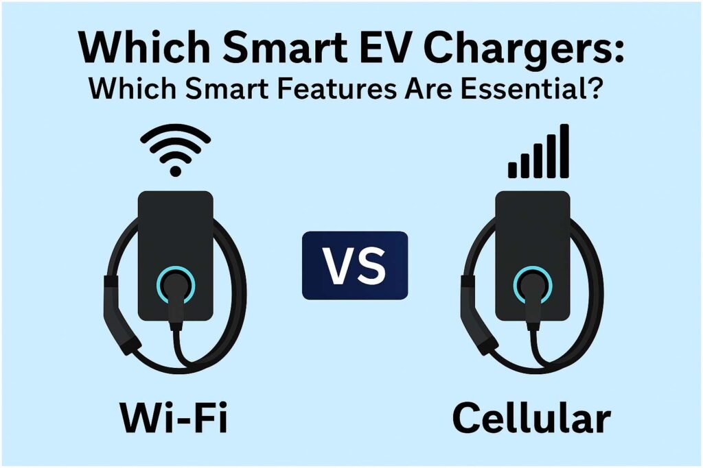 Wi-Fi vs Cellular EV Chargers: Which Smart Features Are Essential?