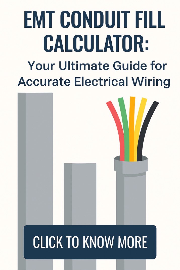 EMT Conduit Fill Calculator Your Ultimate Guide for Accurate Electrical Wiring