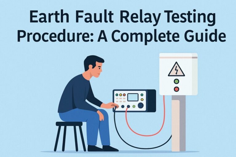 Earth Fault Relay Testing Procedure A Complete Guide