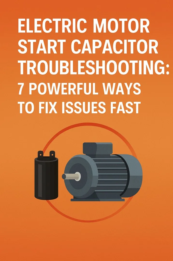 Electric Motor Start Capacitor Troubleshooting: 7 Powerful Ways to Fix Issues Fast 8 Electric Motor Start Capacitor Troubleshooting 7 Powerful Ways to Fix Issues Fast