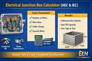 Electrical Junction Box Calculator NEC IEC Electrical Junction Box Calculator (NEC & IEC)