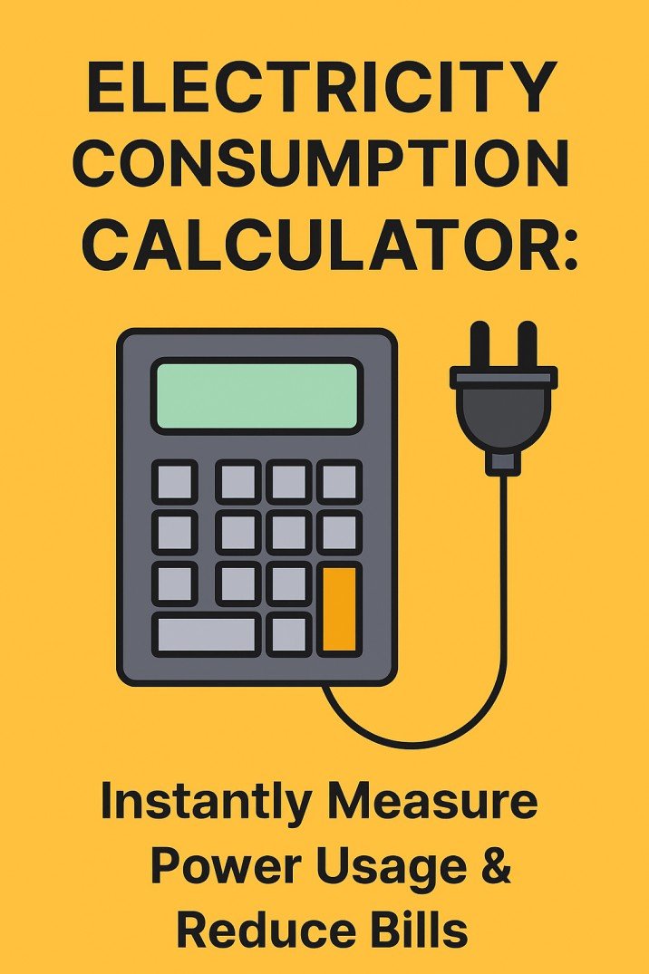 Electricity Consumption Calculator Important Tool