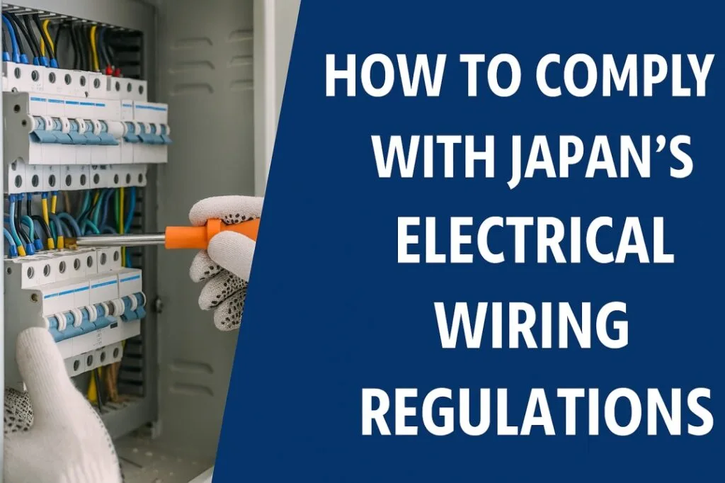 How to Comply with Japan's Electrical Wiring Regulations