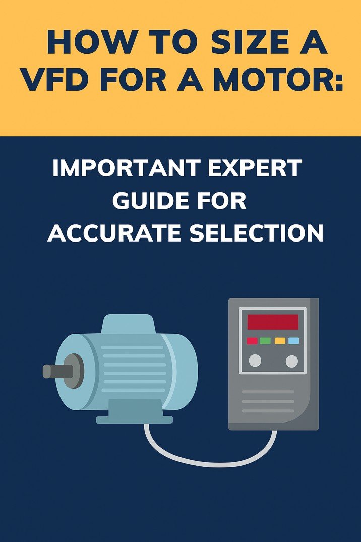 How to Size a VFD for a Motor Important Expert Guide for Accurate Selection