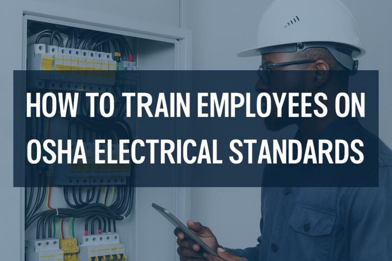 How to Train Employees on OSHA Electrical Standards