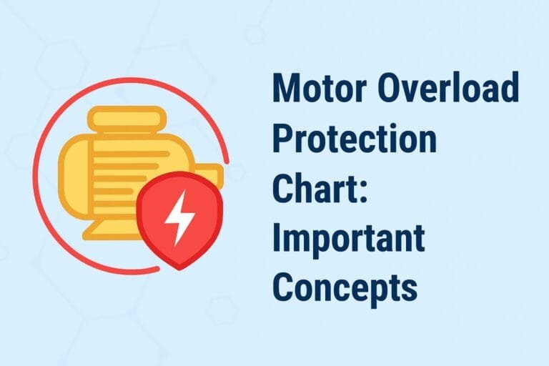 Motor Protection Grading Motor Overload Protection Chart: Important Concepts : Electrical ...