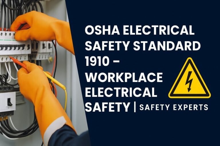 OSHA Electrical Safety Standard 1910 – Workplace Electrical Safety | Safety Experts 10 OSHA Electrical Safety Standard 1910 – Workplace Electrical Safety Safety Experts