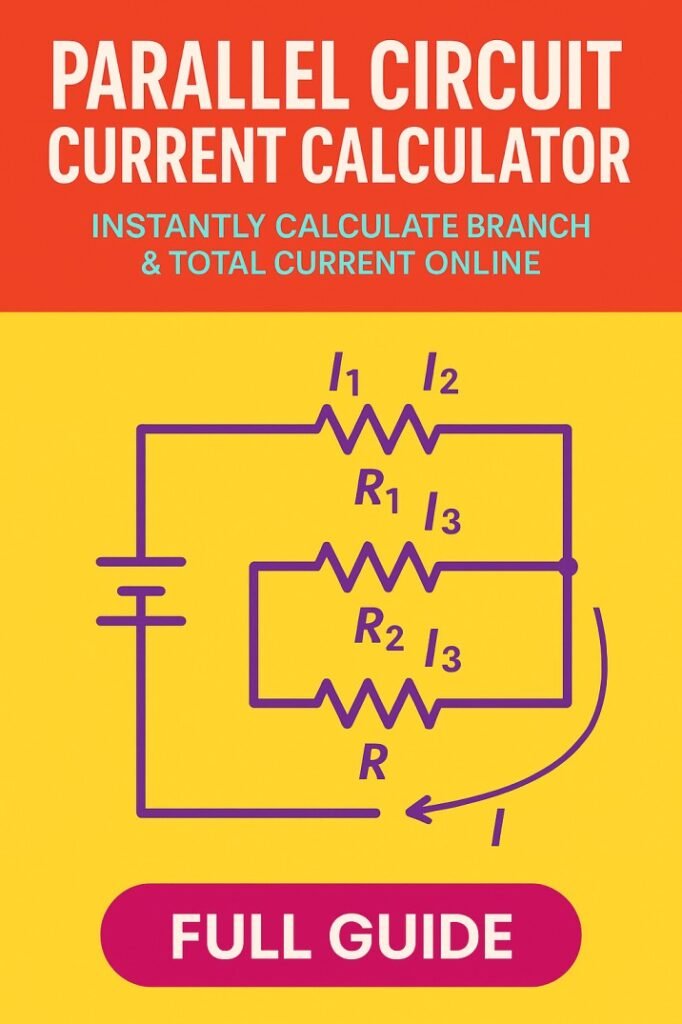Parallel Circuit Current Calculator Instantly Calculate Branch & Total Current Online