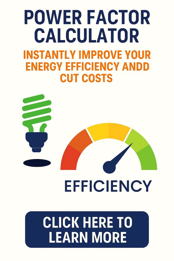 Power Factor Calculator Instantly Improve Your Energy Efficiency and Cut Costs