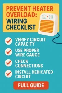 Home 21 Prevent Heater Overload Wiring Checklist