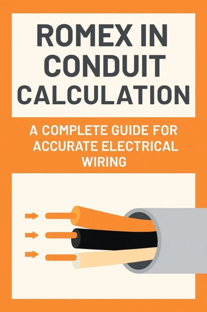 Romex in Conduit Calculation A Complete Guide for Accurate Electrical Wiring